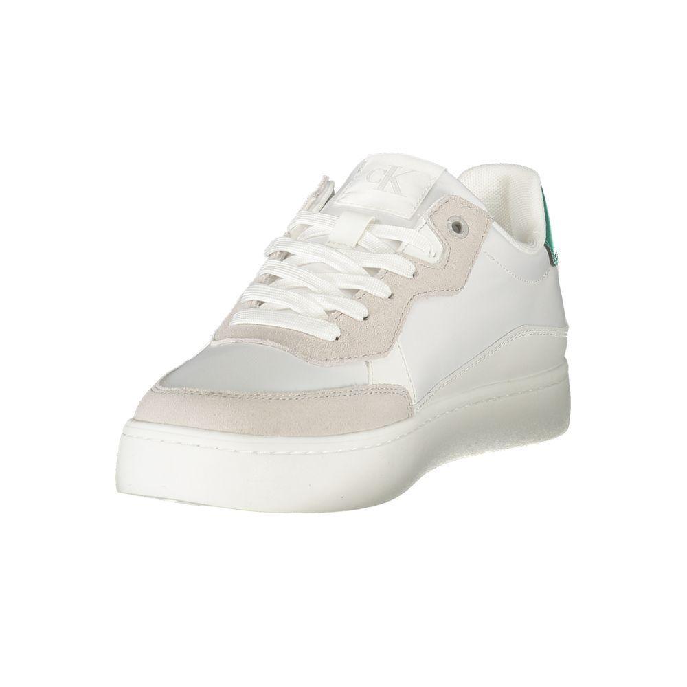 Calvin Klein White Leather Men Sneaker CA-39385-EU40/US7