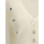 Alessandra Rich Mohair Cardigan with embroidery AL-FABX41839001-IT38 | S
