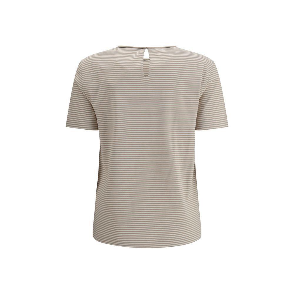 Brunello Cucinelli Striped jersey T-Shirt BR-MP928EO500C7015-L