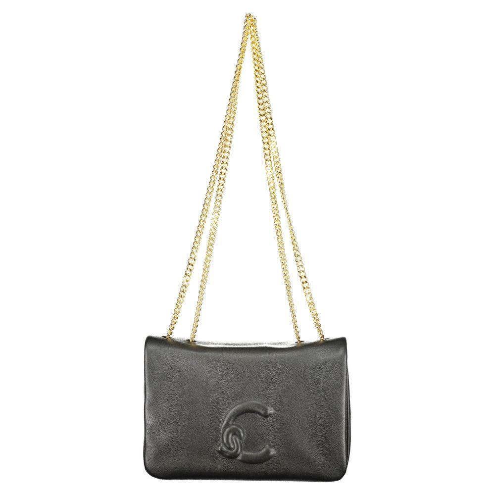 Coccinelle Black Leather Women Handbag CO-39484