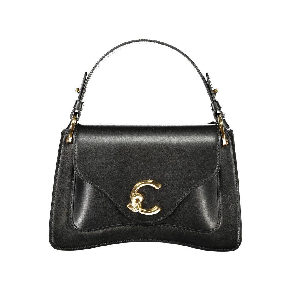 Coccinelle Black Leather Women Handbag CO-39562