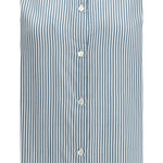 Kristina Ti Striped Shirt with wide sleeves KR-KCA0614TI0288VE6-IT38 | S