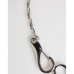 Dolce & Gabbana Silver DG Logo Key Holder Keychain Bag Charm Keyring SMY11021