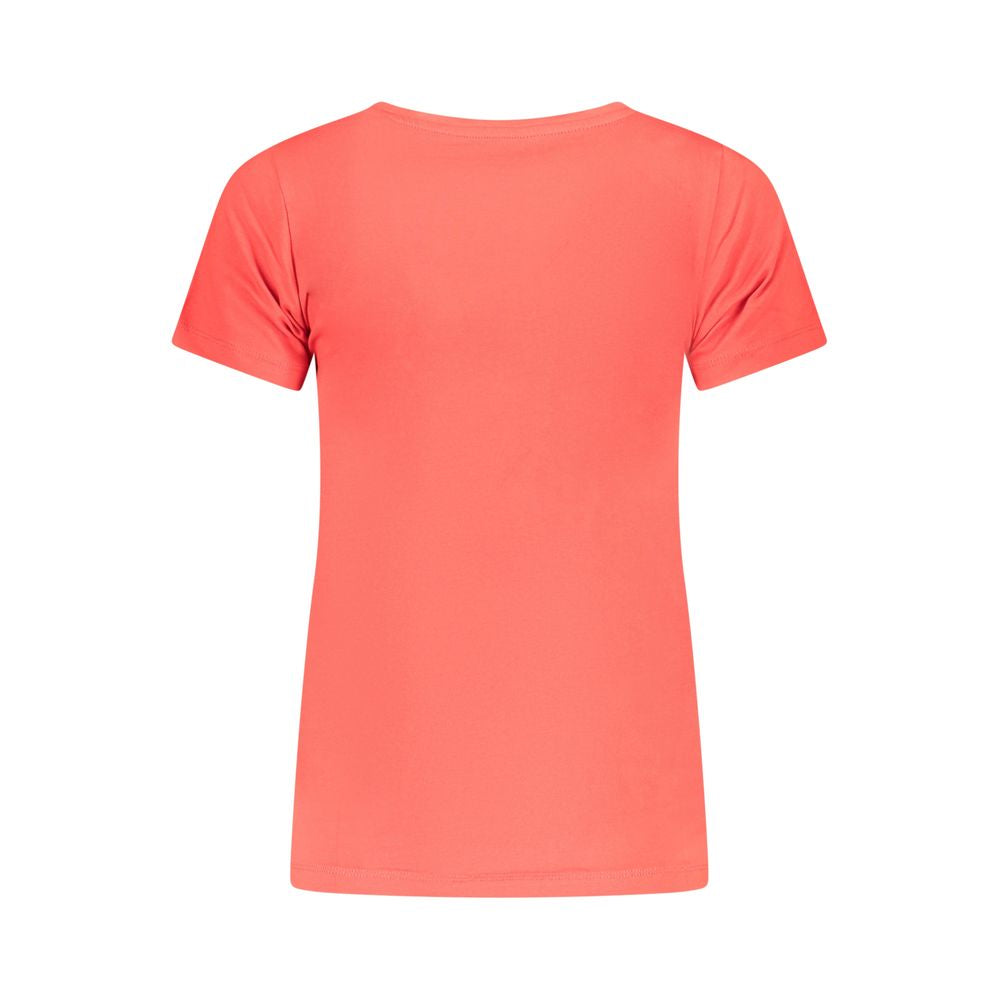 Pepe Jeans Red Cotton Women T-Shirt PE-39594-XS