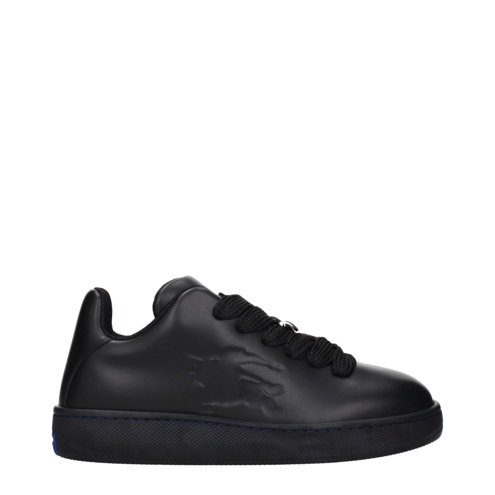Burberry Black Leather Low Tops BU-15265305592073-EU40/US7