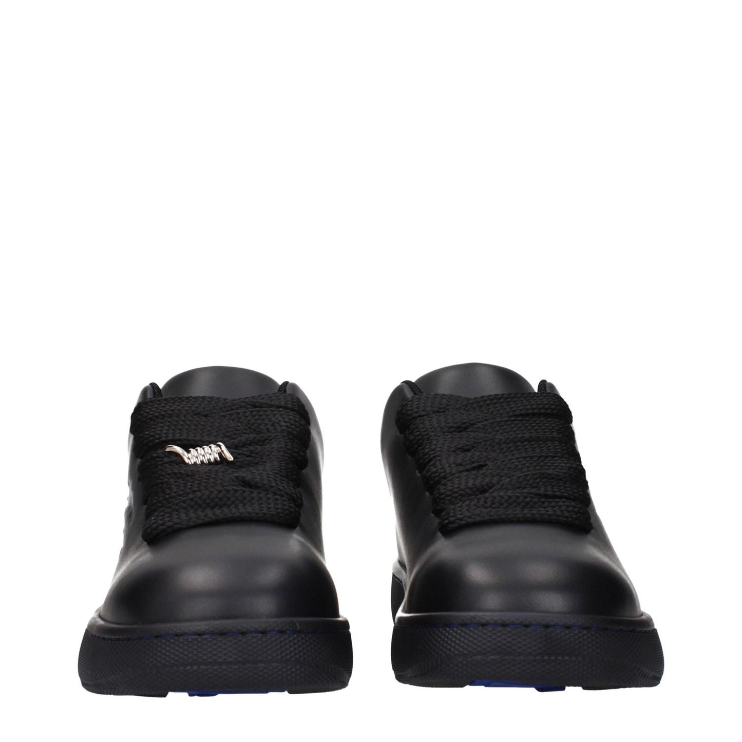Burberry Black Leather Low Tops BU-15265305592073-EU40/US7