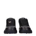 Burberry Black Leather Low Tops BU-15265305592073-EU40/US7