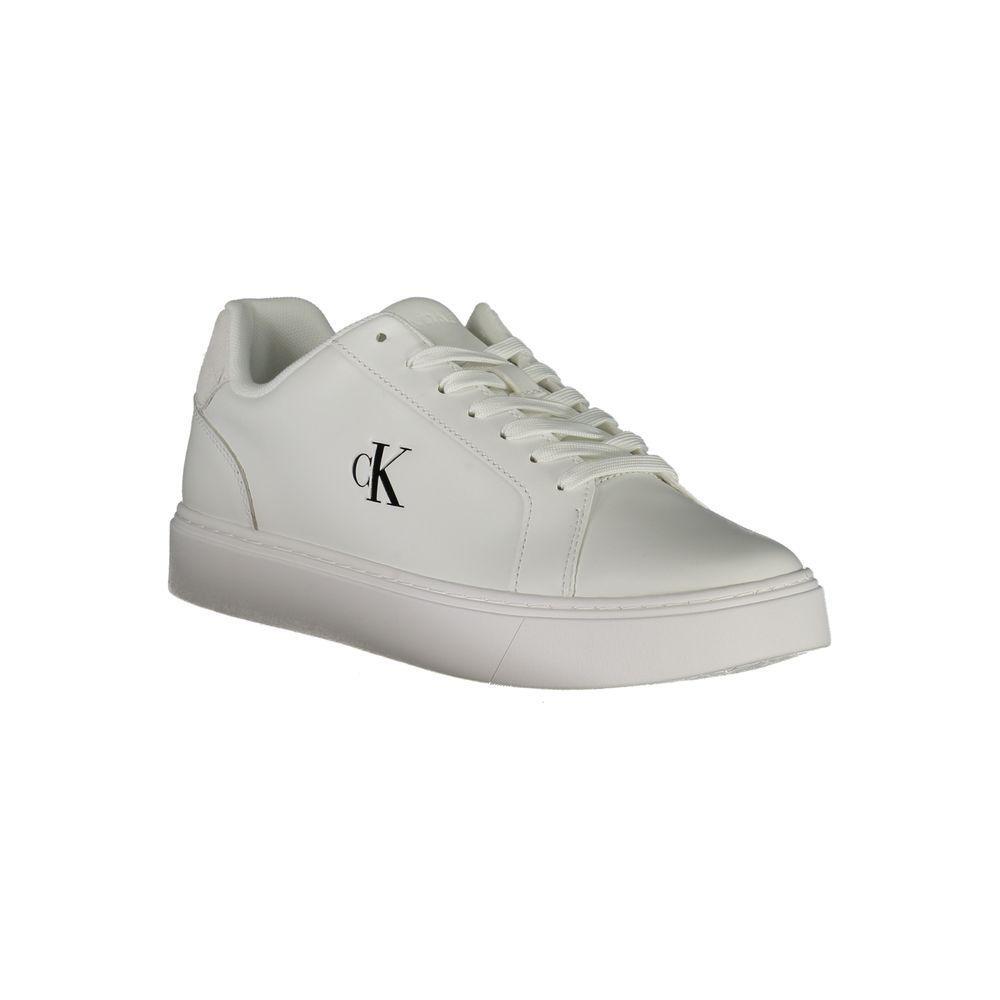 Calvin Klein White Leather Men Sneaker CA-39606-EU40/US7