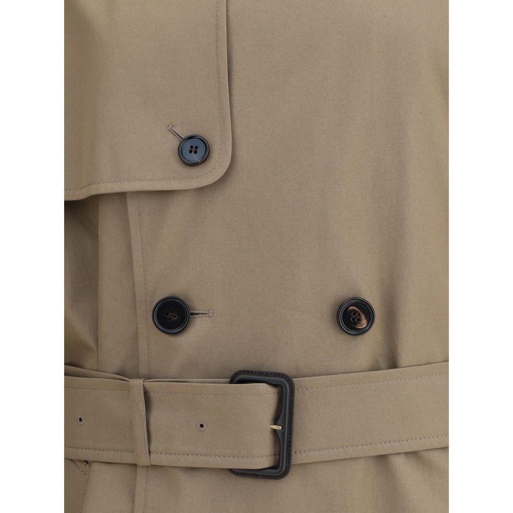 Burberry Long cotton gabardine Trench Coat BU-8113612A3324-IT48 | M