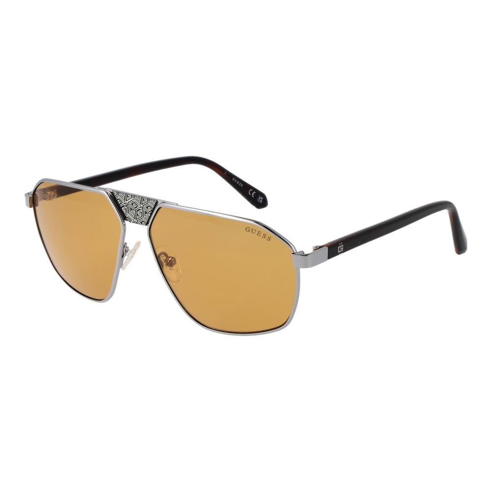 Guess Silver Men Sunglasses GU-1061030