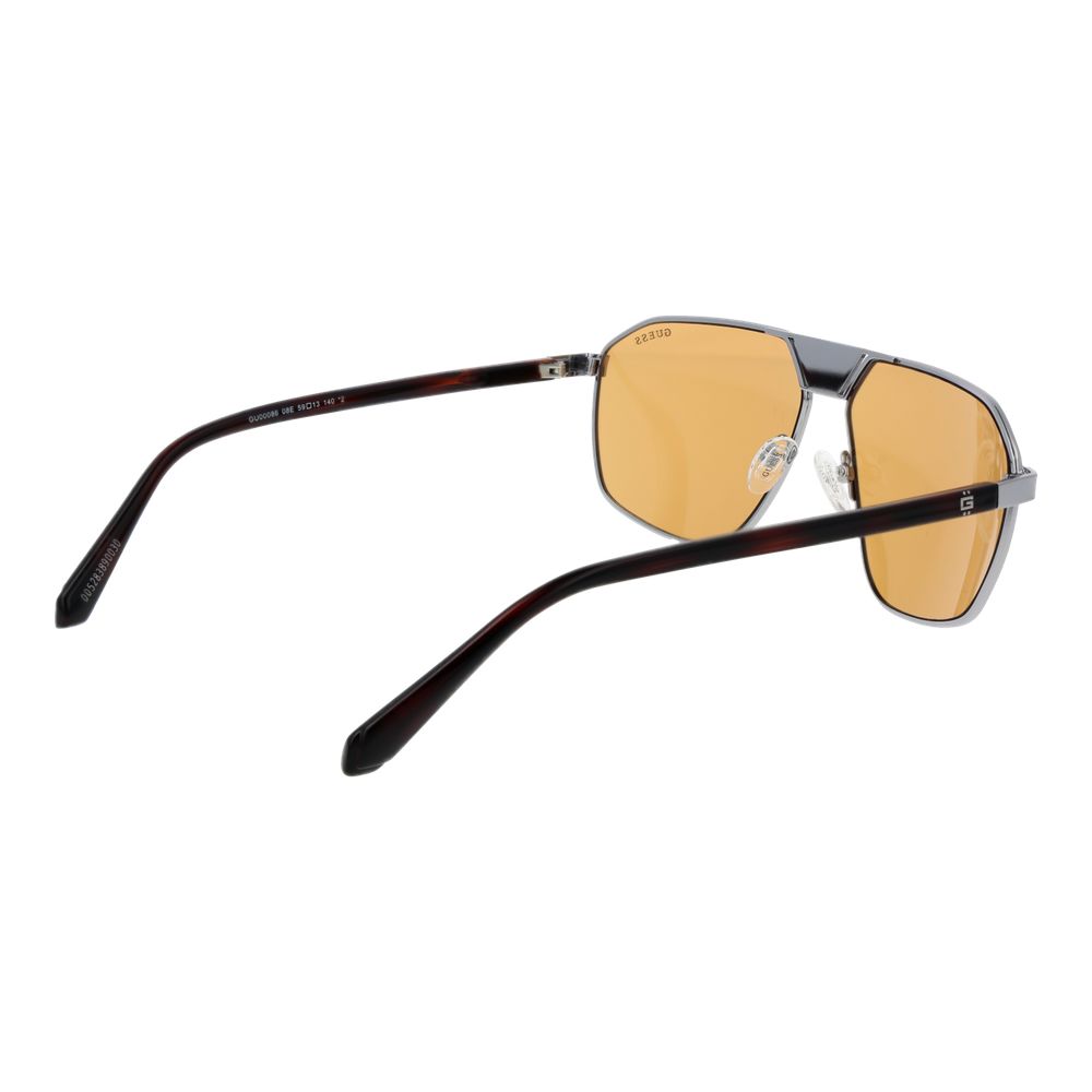 Guess Silver Men Sunglasses GU-1061030
