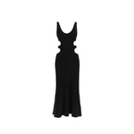 Chloé Cut-Out Knitted Dress