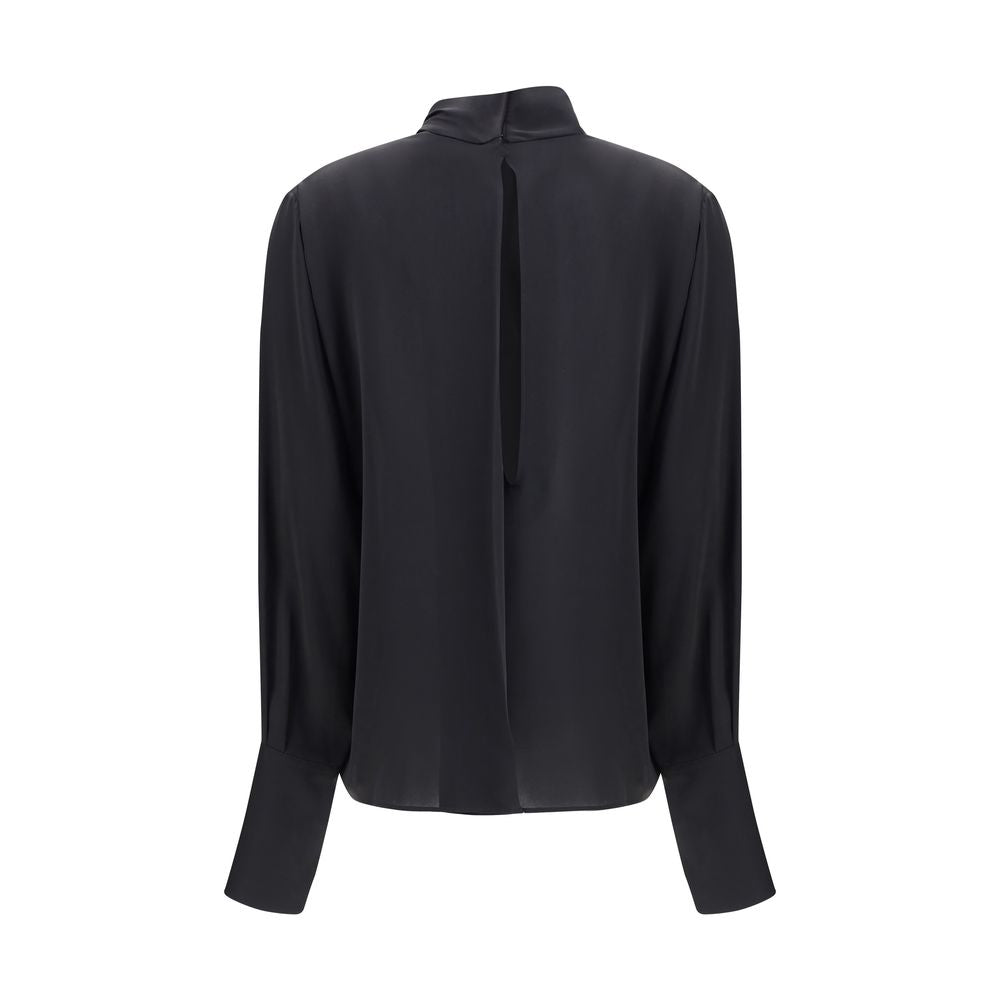 Tom Ford Silk georgette Blouse TO-CA3319FAX1507LB999-IT38 | S