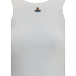 Vivienne Westwood Tank Top with logo VI-3G01003ZJ009CA401-M