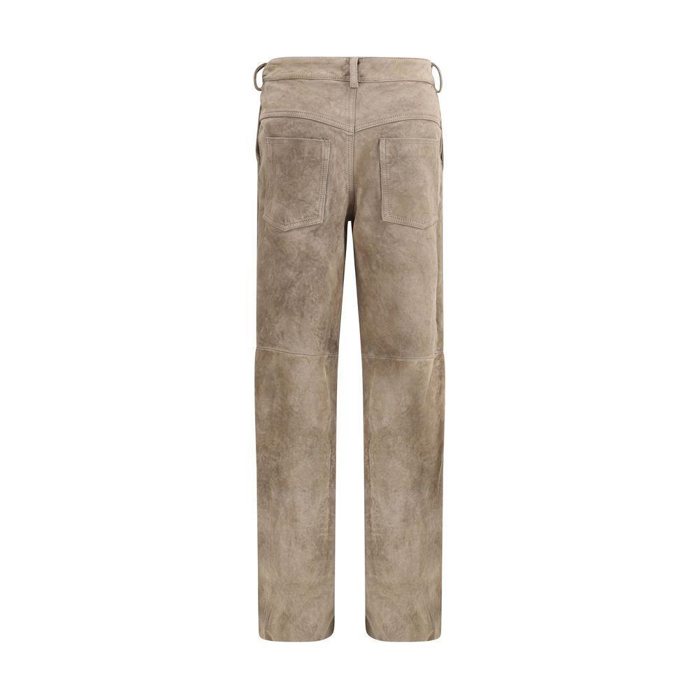 Salvatore Santoro Suede Pants SA-49095DSAND-IT40 | M