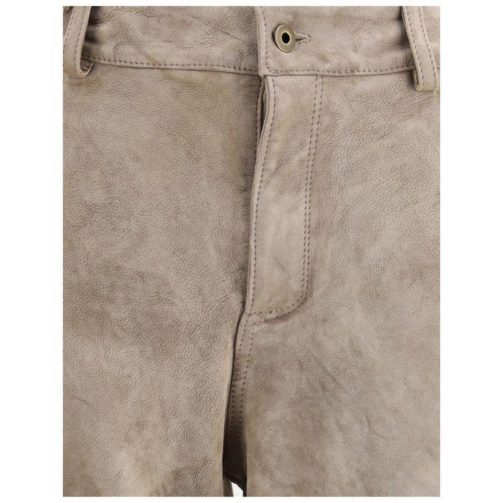 Salvatore Santoro Suede Pants SA-49095DSAND-IT40 | M
