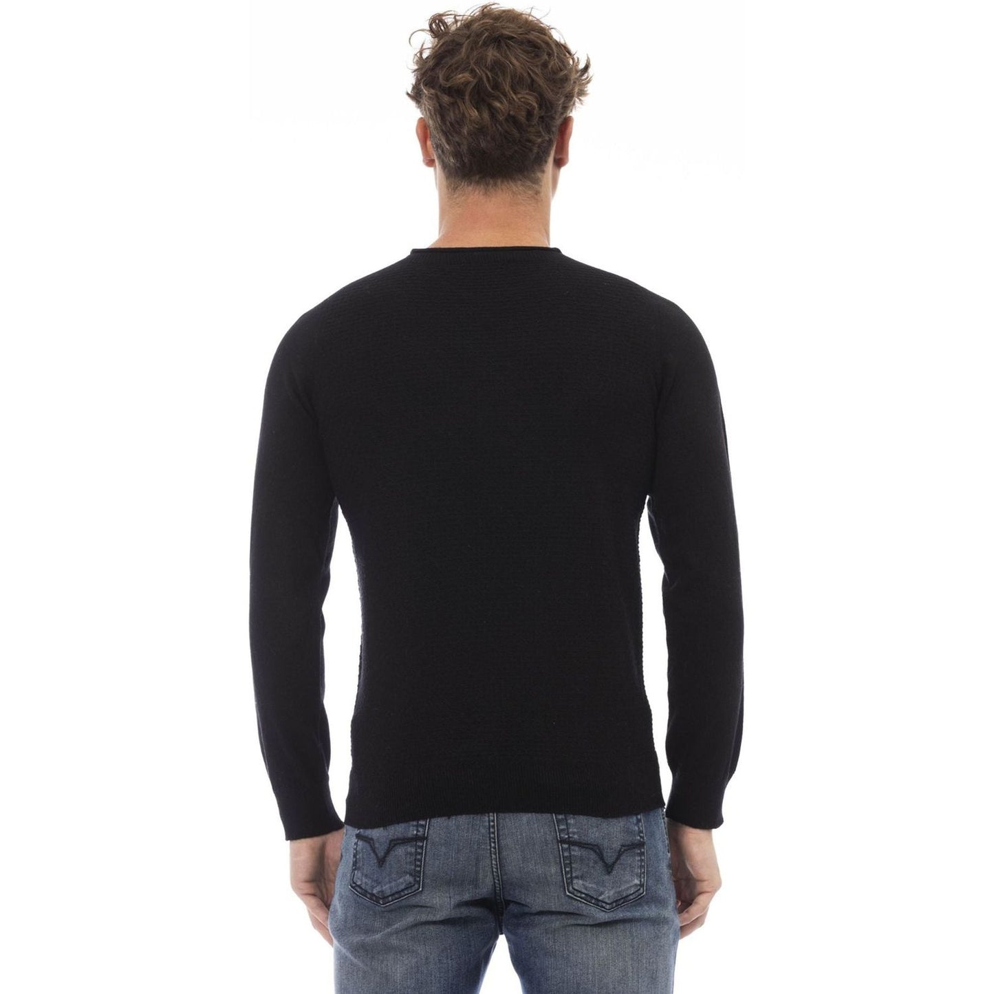 Alpha Studio Sweaters AU005C_9000NERO:401484