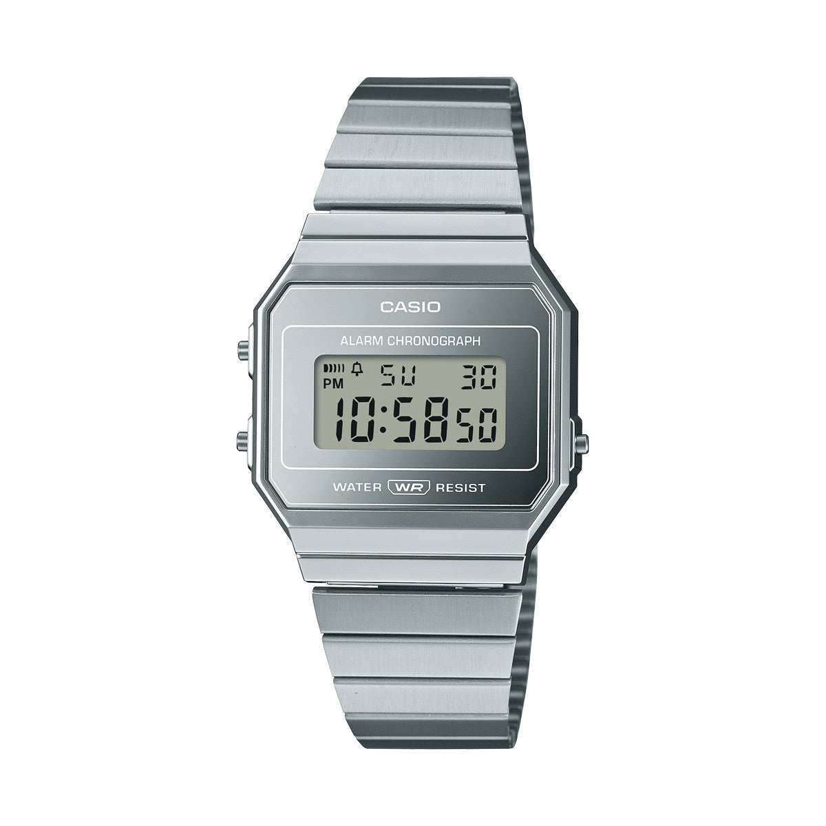 CASIO VINTAGE Mod. ICONIC SLIM SILVER A700WEV-7AEF