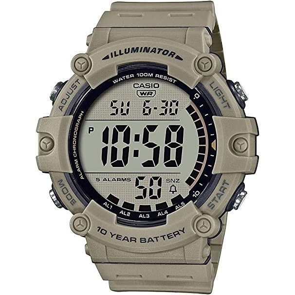 CASIO SPORT Mod. ILLUMINATOR WORLDTIME 10 YEARS BATTERY AE-1500WH-5AVCF