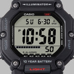 CASIO SPORT COLLECTION Mod. OVERSIZE 10 YEARS BATTERY - BLACK AE-1600H-1AVEF