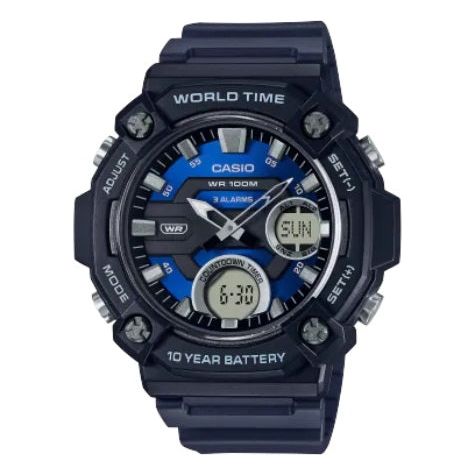 CASIO Mod. OVERSIZE 10 YEAR BATTERY AEQ-120W-2AVDF