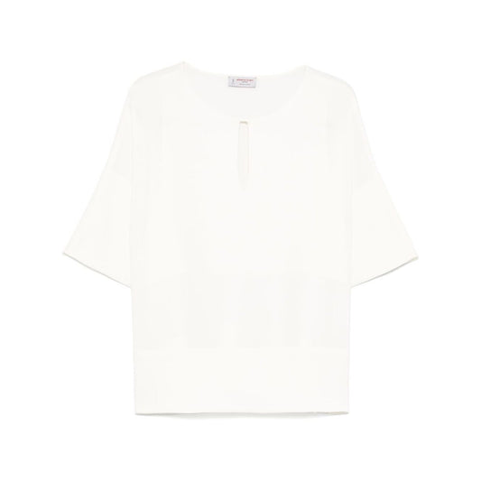 Alberto Biani Blouse with teardrop opening Shirts