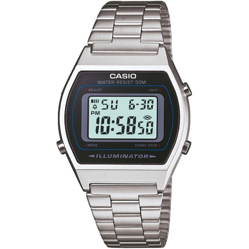 CASIO VINTAGE Mod. ILLUMINATOR - CLASSIC SILVER B-640WD-1AVDF