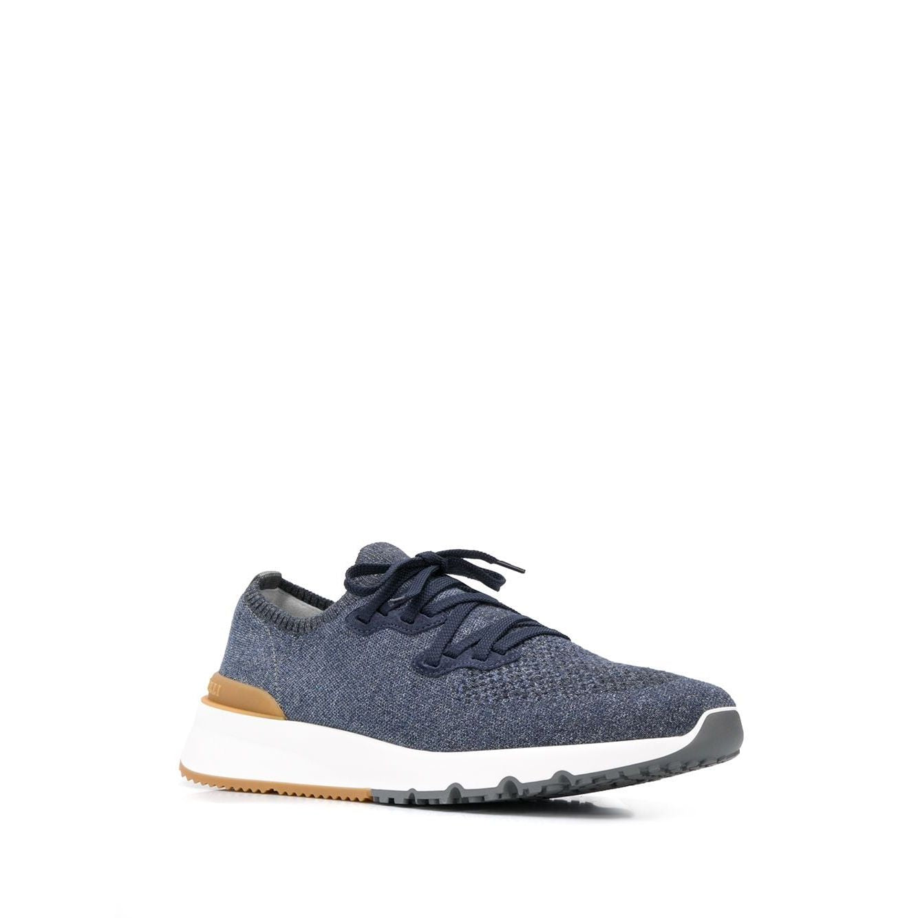 Brunello Cucinelli Cotton chiné knit runners