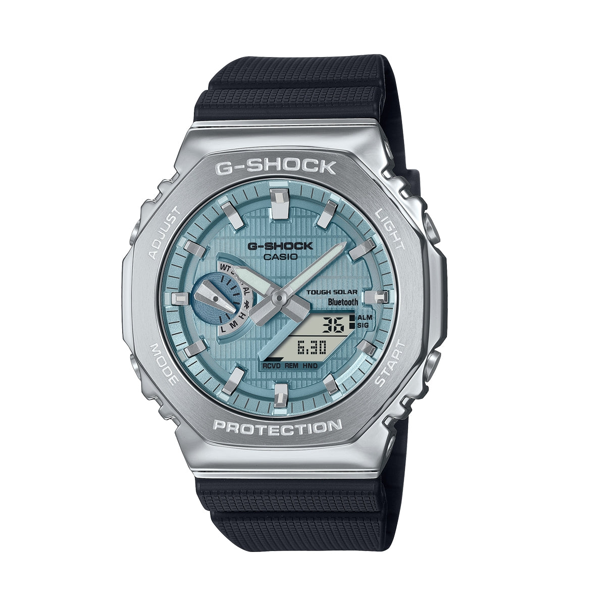 CASIO G-SHOCK Mod. G-STEEL Bluetooth® - LIGHT BLUE GBM-2100A-1A2ER