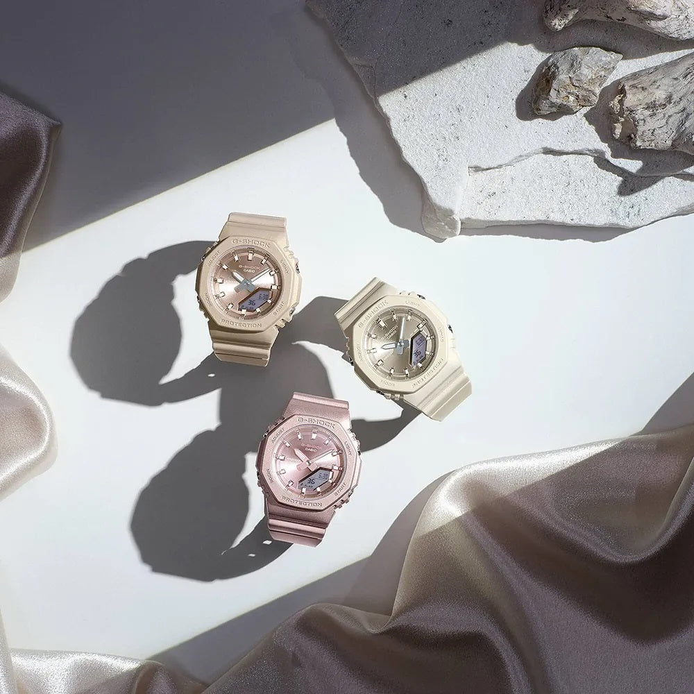 CASIO G-SHOCK Mod. OAK SILKY TEXTURE SERIE - SAND GMA-P2100ST-9AER