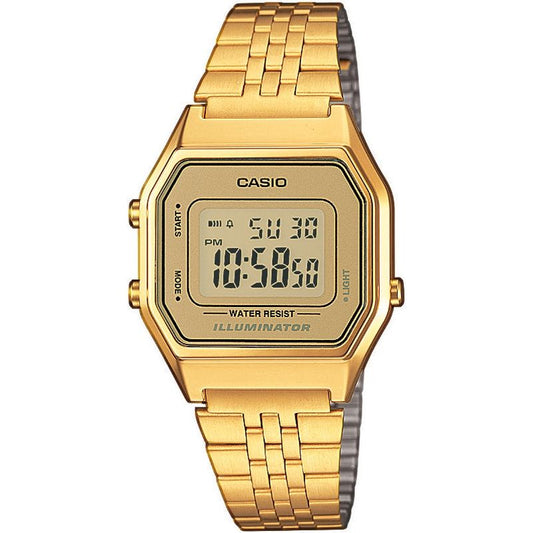 CASIO VINTAGE Mod. ICONIC LADY GOLD - GOLD WATCHES