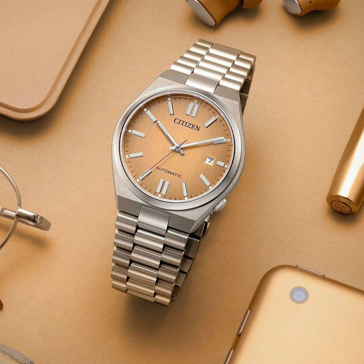 CITIZEN Mod. TSUYOSA Automatic - SALMON PINK NJ0159-86Z