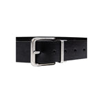 Calvin Klein Jeans Black Leather Belt CA-17384800009-90 CM / 36 INCHES