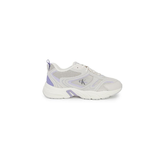 Calvin Klein Jeans Purple Leather Sneaker
