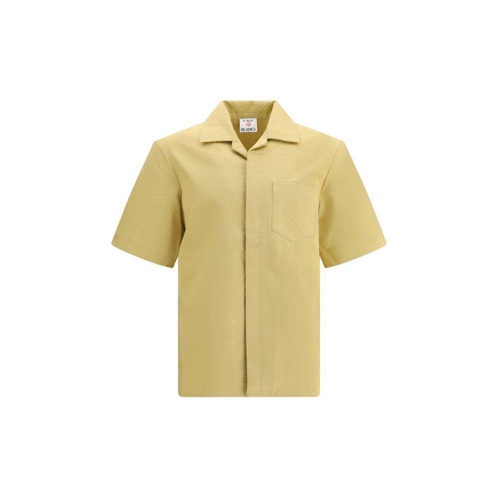 Casablanca Short sleeve Shirt CA-MPF25SH16701BEIGE-S
