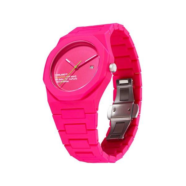 D1 MILANO Mod. POLYCARBON HOT PINK D1-PCBJ32