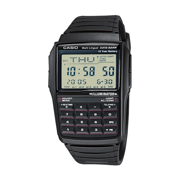 CASIO VINTAGE Mod. DATABANK CALCULATOR - BLACK DBC-32-1ADF