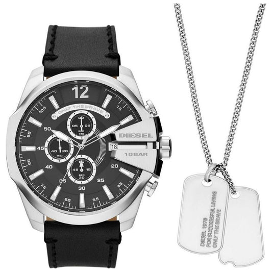 DIESEL Mod. MEGA CHIEF Special Pack + Necklace WATCHES