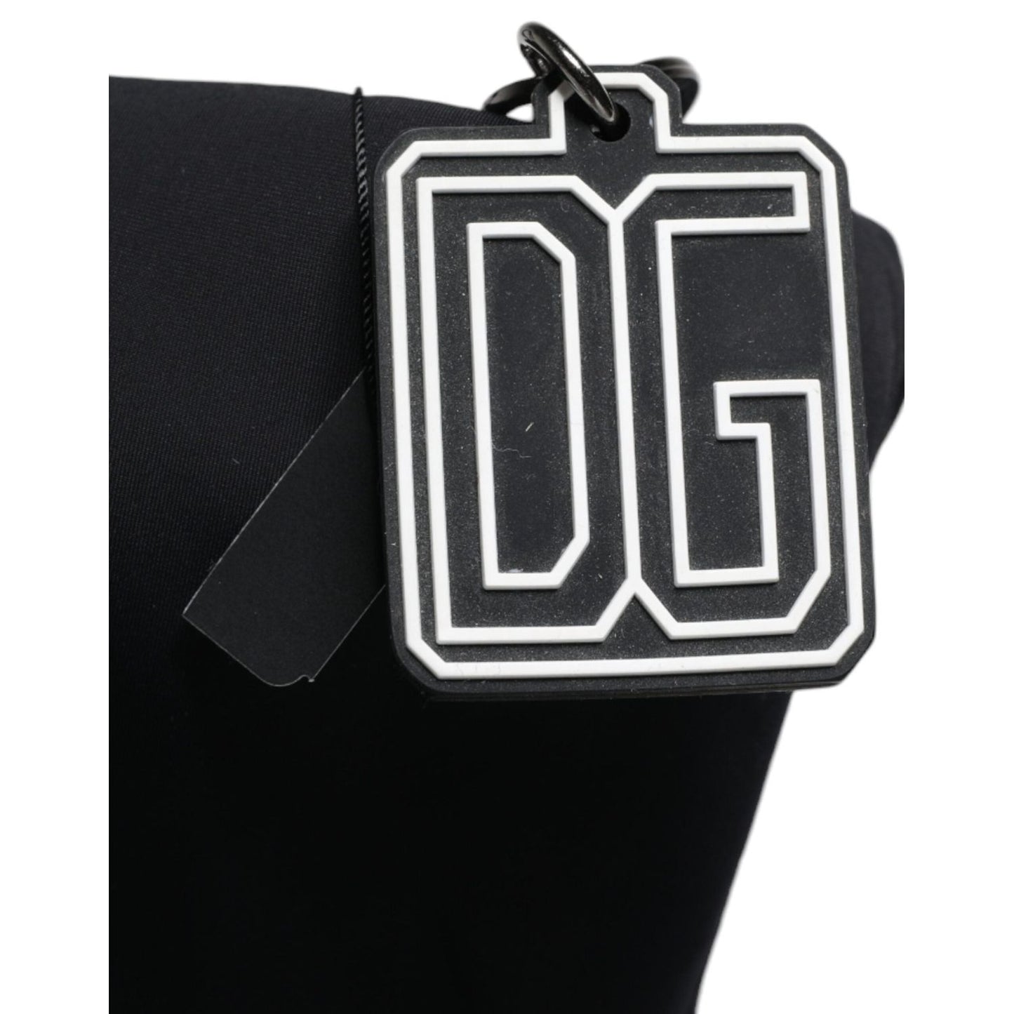 Dolce & Gabbana Black Canvas DG Logo Women Shopping Hand Tote Bag BAG4180