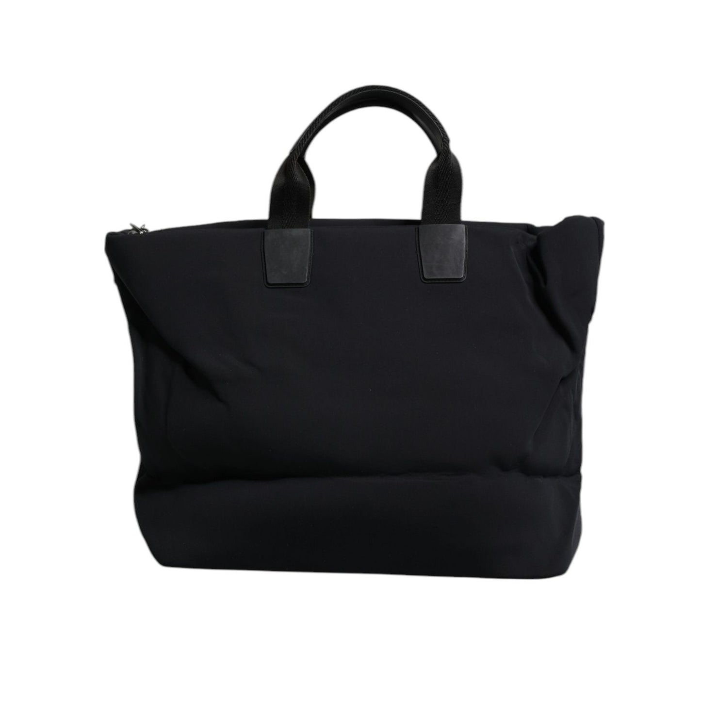 Dolce & Gabbana Black Canvas DG Logo Women Shopping Hand Tote Bag BAG4180