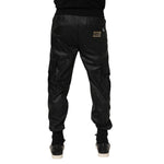 Dolce & Gabbana Black Cotton Cargo Men Jogger Pants PAN76535-48