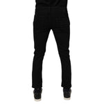 Dolce & Gabbana Black Cotton Skinny Jeans Men Trouser Pants PAN76664 -566