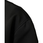 Dolce & Gabbana Black Polyester Logo Plaque Bomber Jacket JKT41573-54