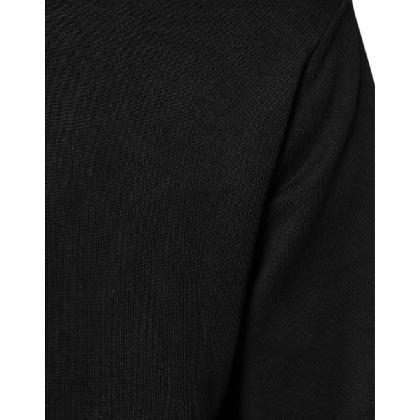 Dolce & Gabbana Black Cotton Full Zip Hooded Bomber Jacket JKT3901-50
