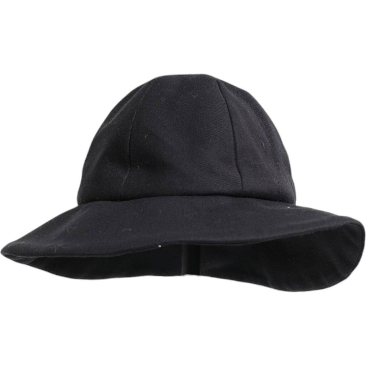 Dolce & Gabbana Black Cotton Wide Brim Bucket Hat HAT9758-57
