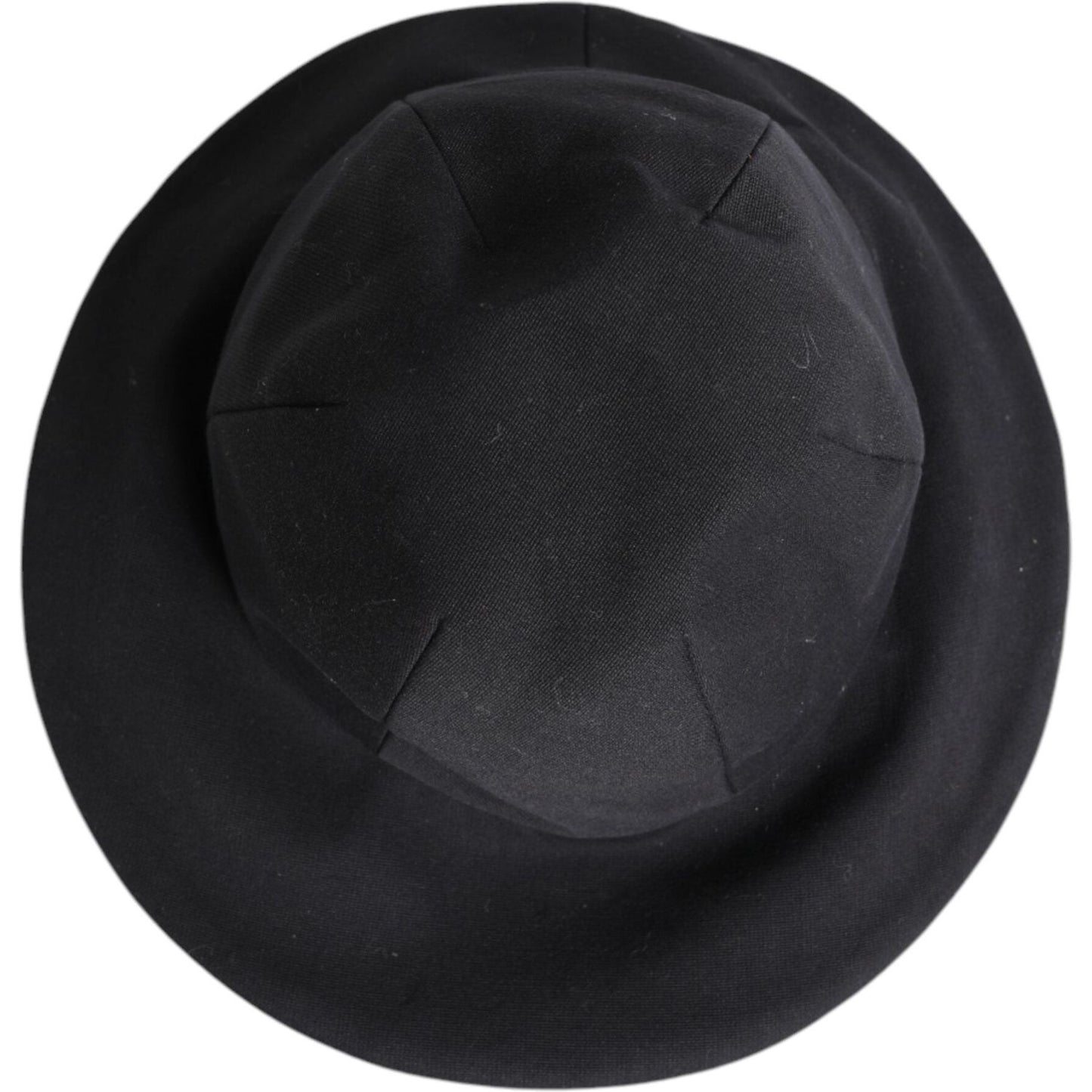 Dolce & Gabbana Black Cotton Wide Brim Bucket Hat HAT9758-57