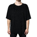 Dolce & Gabbana Black DG Mania Logo Print T-shirt TSH86643-56