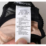 Dolce & Gabbana Black Floral Lace Nylon Balconcino Bra Underwear BIK1822-2