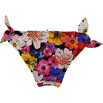 Dolce & Gabbana Black Floral Print Swimsuit Bikini Bottom Swimwear BIK1646-3