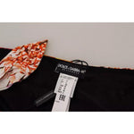 Dolce & Gabbana Black Floral Print Swimsuit Bikini Bottom Swimwear BIK1646-3